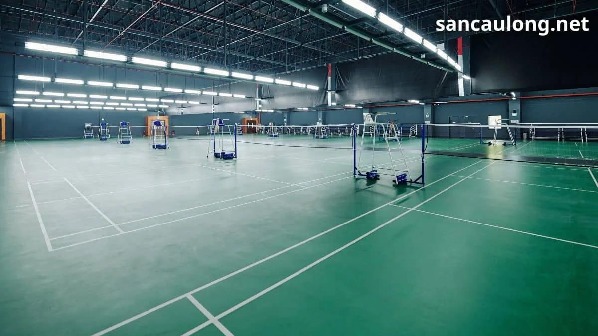 Hệ thống chiếu sáng sân cầu lông